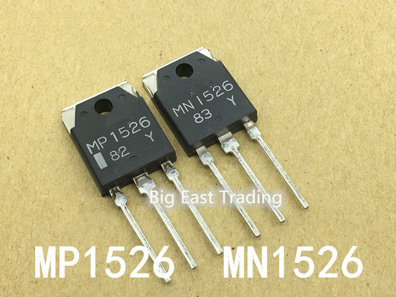 MN1526 2 chiếc 4 chiếc = 2 đôi + MP1526 SPTECH Silicon PNP Power Transistor, đảm bảo chất lượng Mlz 