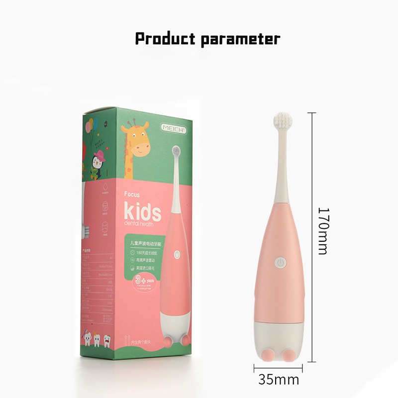 Bàn chải đánh răng tự động cho bé, Chống Thấm nước giúp bé vệ sinh răng miệng sạch sẽ