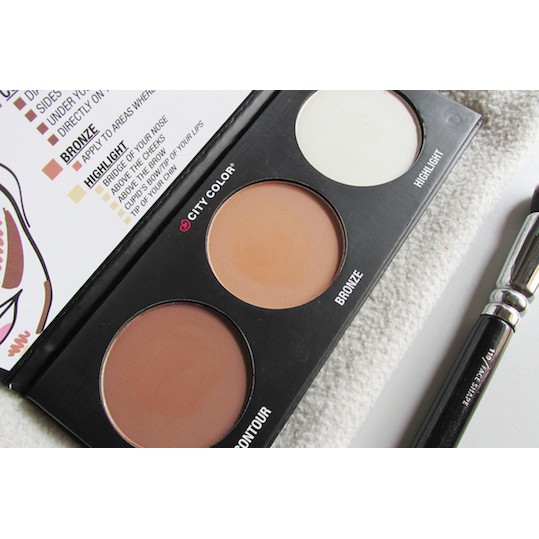 Phấn Tạo Khối 3 ô City Color Contour Effects Palette