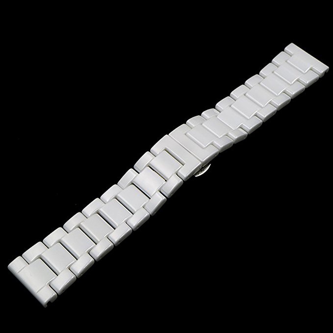 Dây đeo bằng gốm khóa bướm dành cho đồng hồ thông minh Garmin Vivoactive 3