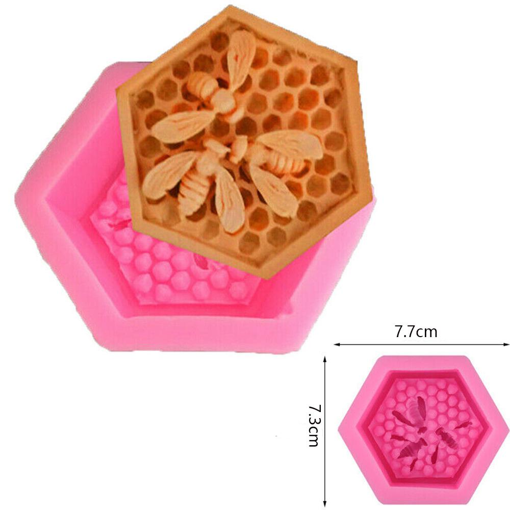 Khuôn Silicone Tạo Hình Làm Nến 3D DIY Để Bàn Trang Trí