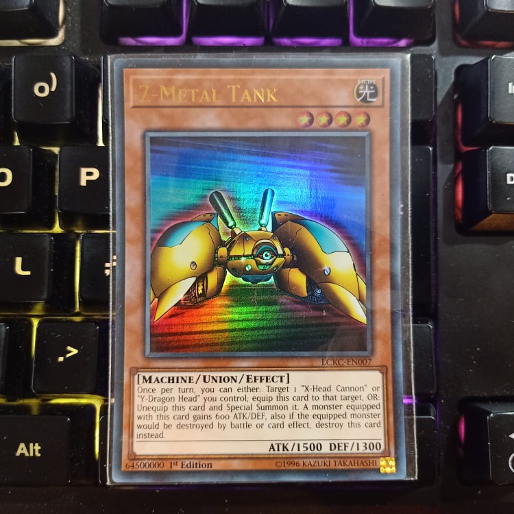 Bài Yu-Gi-Oh! Z-Metal Tank - LCKC-EN007 - Ultra Rare