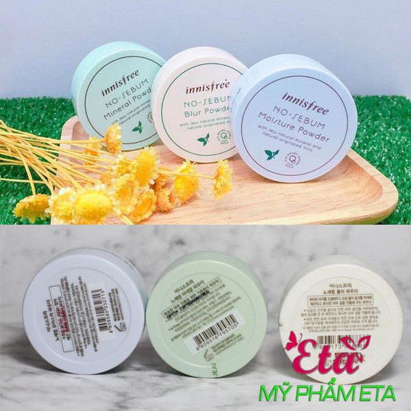Phấn bột Innisfree No Sebum PORE BLUR Powder kiềm dầu trắng hồng tự nhiên [New 2019] | BigBuy360 - bigbuy360.vn