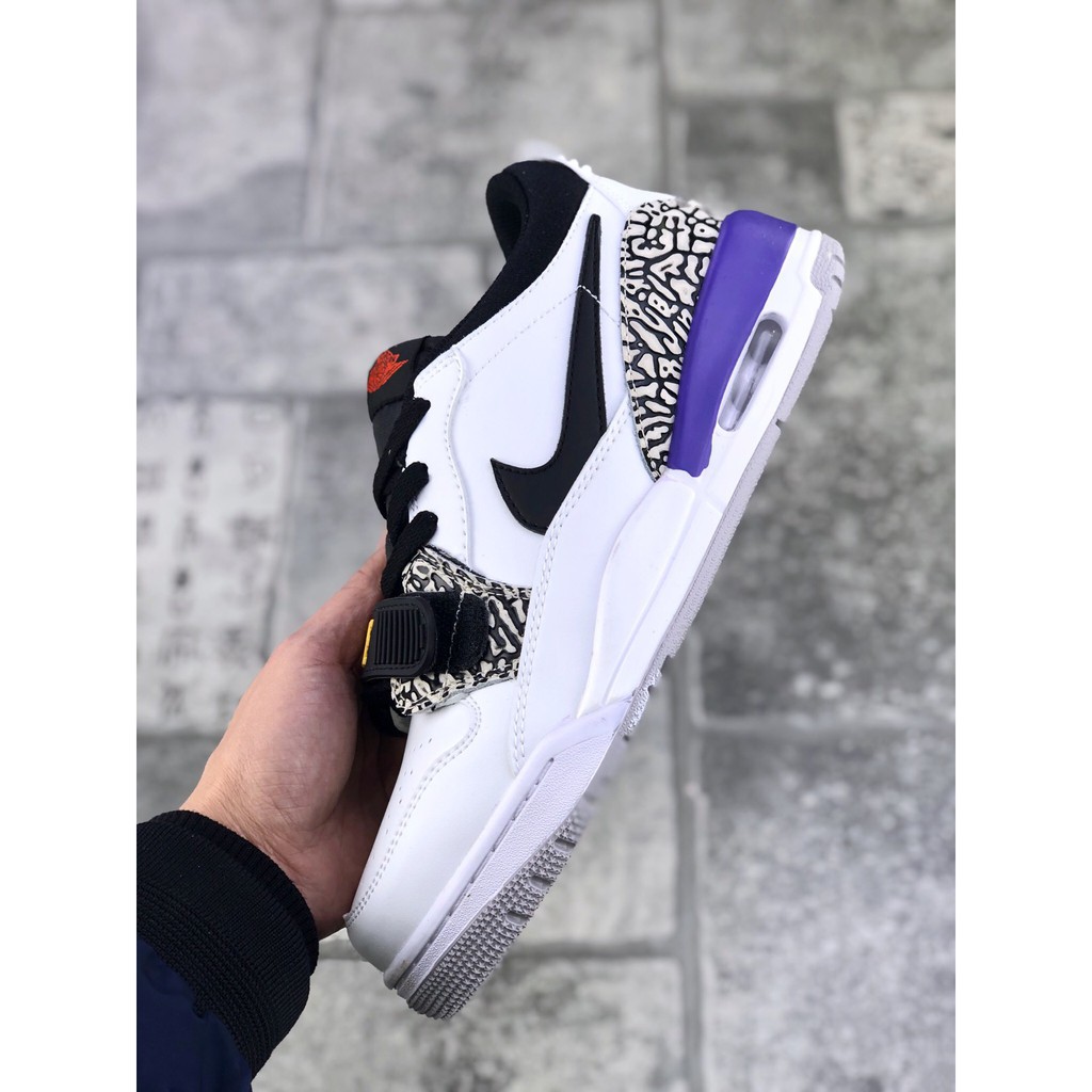 Giày ORDER Nike Jordan Legacy 312 Low "Lakers" Purple chất lượng tốt nhất