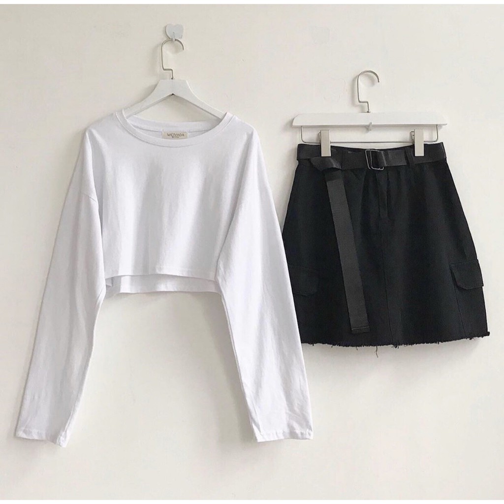 Chân Váy KAKI TÚI HỘP 02 Nữ  1hitshop