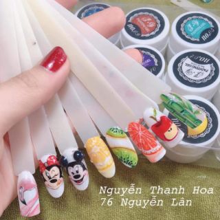 Set gel vẽ 12 màu