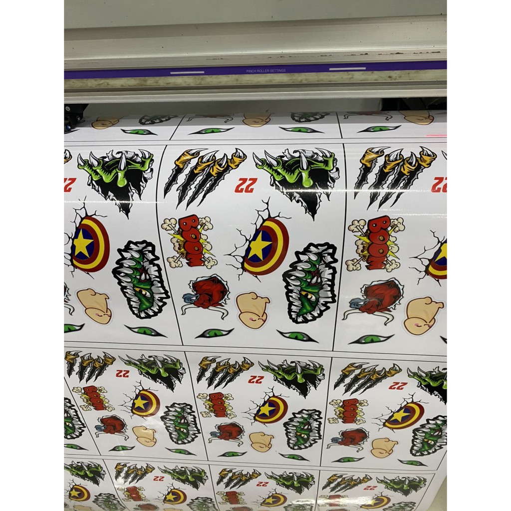 Miếng Dán Xe Máy, Ô Tô, Mũ Bảo Hiểm Siêu Chất Siêu Ngầu - Tem Dán Cute