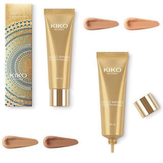 KEM NỀN KIKO GOLD WAVES FLUID FOUNDATION SALE 70%