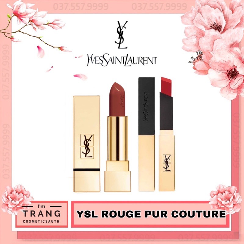 Son YSL Rougr Pur Couture New Color full size, bảng màu son YSL siêu Hot