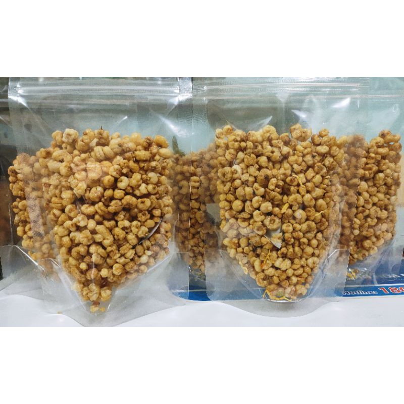 Bắp mắm lắc khô gà. Túi zipper sạch sẽ 150gram. | BigBuy360 - bigbuy360.vn