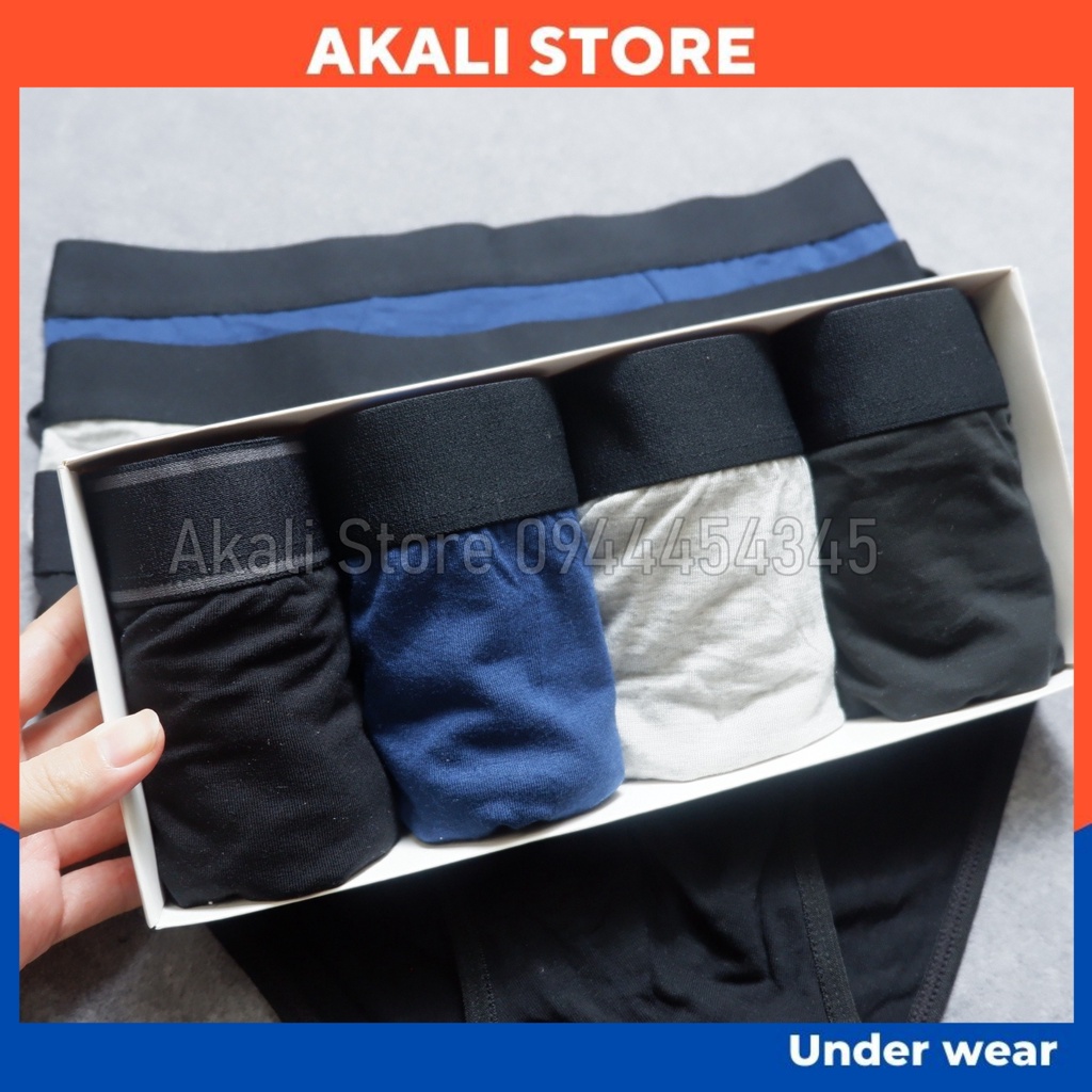 Combo 4 Quần Lót Nam Tam Giác Quần sịp nam tam giác Thời Trang SC04 - AKALI