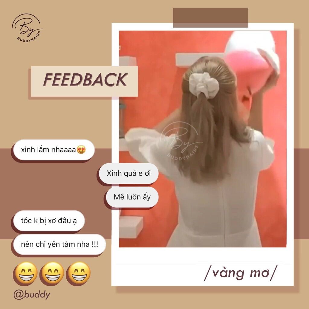 Nhuộm Tóc Màu Vàng Mơ Tặng Oxi Và Gang Tay