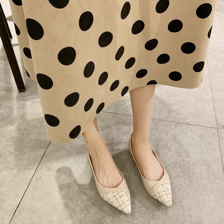 giày búp bê nữ đính nơ thời trang | BigBuy360 - bigbuy360.vn