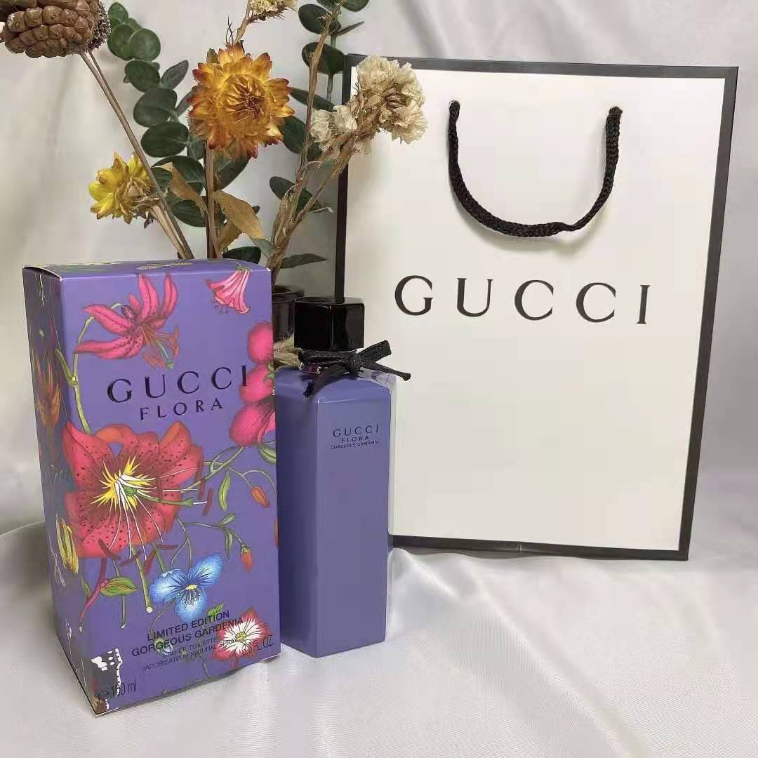 Gucci Limited Lavender Purple Bottle Flower Dance Gorgeous Gardenia Perfume 50ml100ml | BigBuy360 - bigbuy360.vn