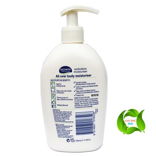 Sữa dưỡng thể REDWIN Sorbolene moisturiser Restoring With Vitamin E