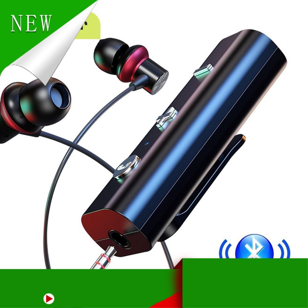 (Mới) Đầu thu âm thanh không dây Essager kết nối Bluetooth 5.0 có cổng tai nghe 3.5mm chất lượng cao