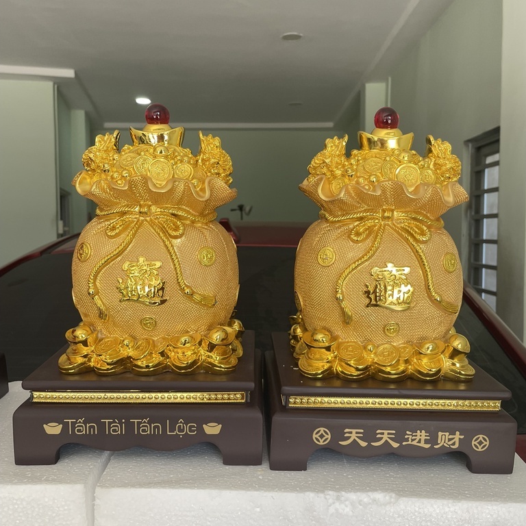 Túi Tiền Phong Thuỷ Hút Tài Lộc Cao 33cm