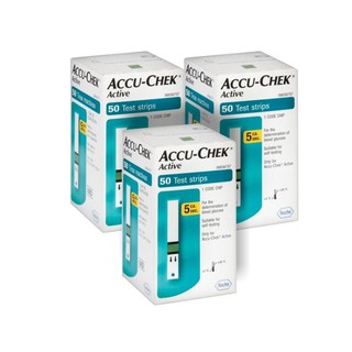 Que Thử Đường Huyết Accu-Check Active (Lọ 50 Que)