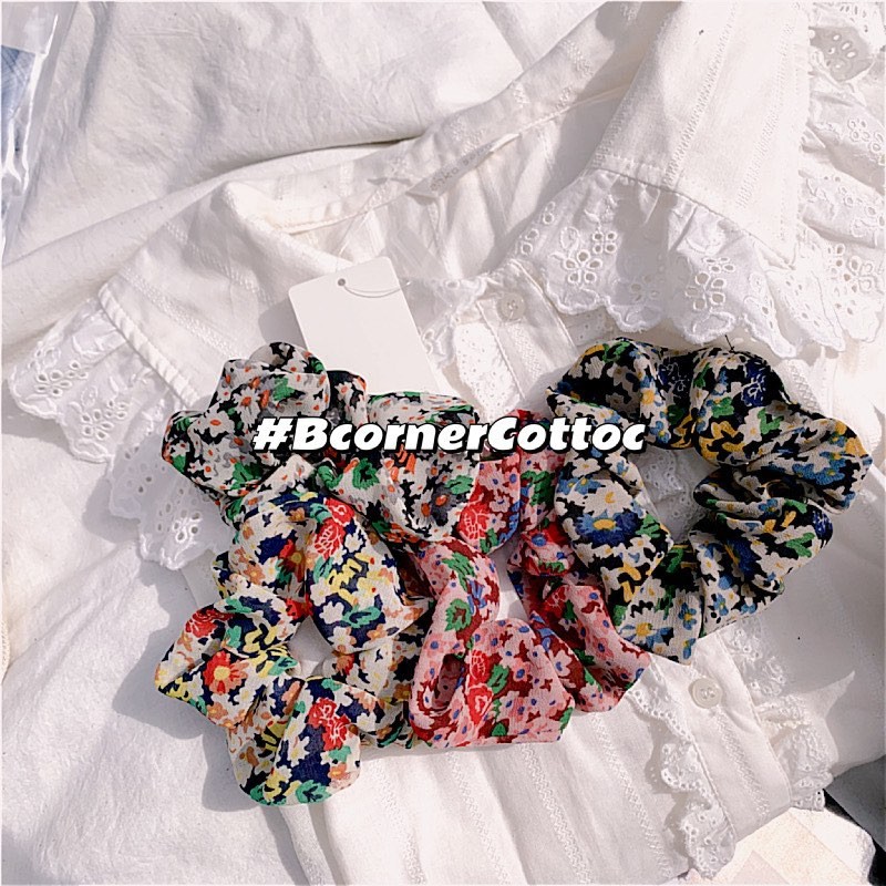 Cột Tóc Vải Nhiều Hoa - COT1097