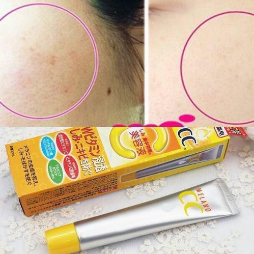 SERUM VITAMIN C ROHTO MELANO CC HỖ TRỢ GIẢM THÂM MỤN CC MELANO