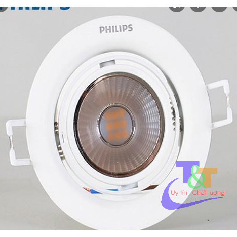 Đèn led âm trần chiếu điểm 3W, 5W, 7W Pomeron Philips