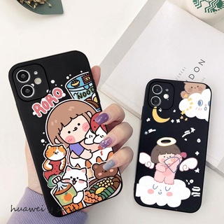 Ốp lưng Nhám Mờ Màu-Bảo vệ Huawei Y5 2017 Y6 2018 Y7 2019 Y9 Pro Prime Y5P Y6P Y7P Y8P Y6S Ốp điện thoại RORO-1