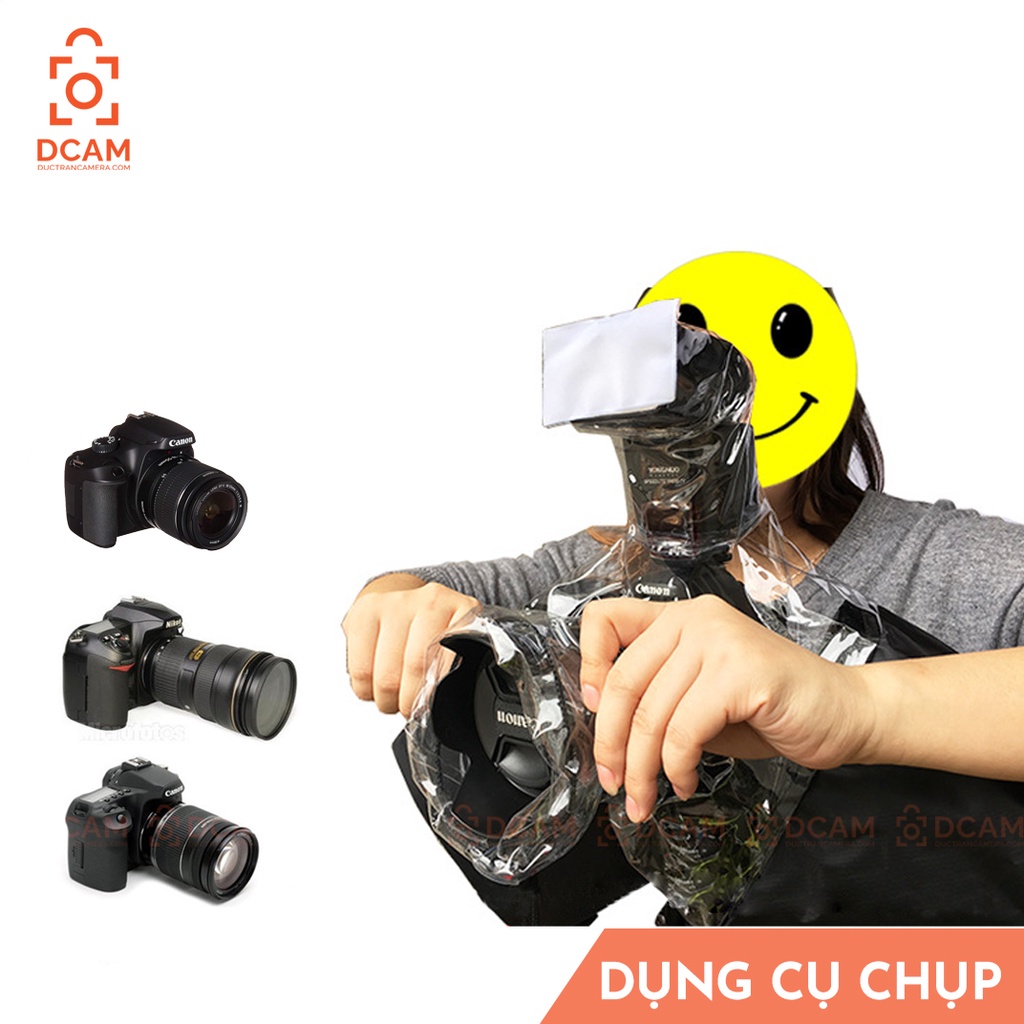 Túi chống nước cho máy ảnh DSLR - Hỗ trợ chụp ảnh dưới mưa