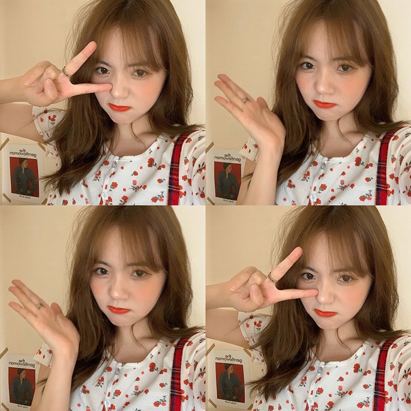 Áo kiểu Hoa Cardigan Lửng nữ Ngắn tay Ngọt ngào Ulzzang Phong cách Hàn Quốc Áo kiểu Cardigan Nữ Tay ngắn
