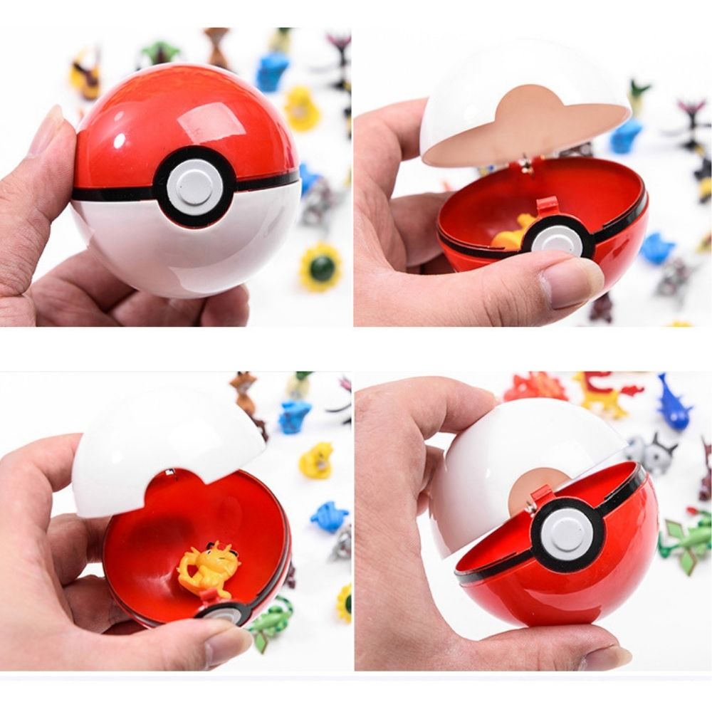 1 mô hình quả cầu pokemon đồ chơi cho bé