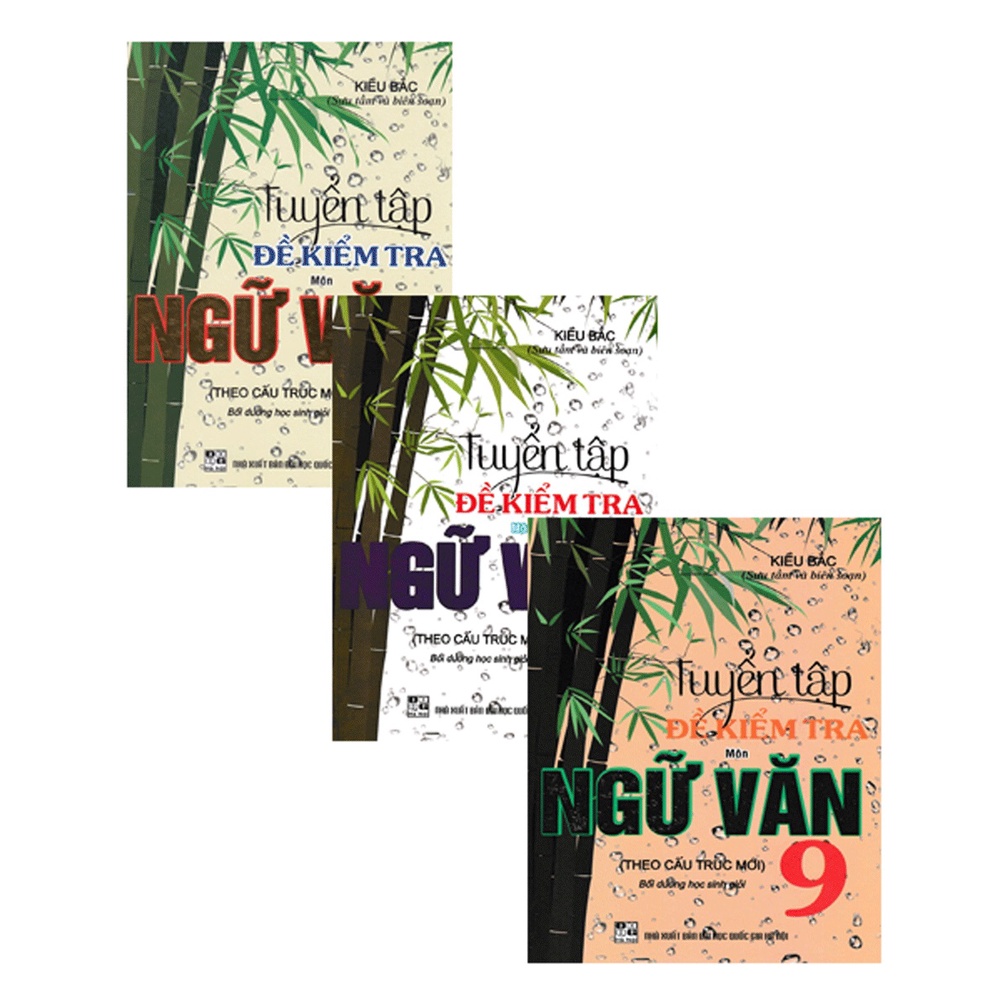 Sách - Combo Tuyển Tập Đề Kiểm Tra Môn Ngữ Văn Bồi Dưỡng Học Sinh Giỏi Lớp 7, 8, 9 (Theo Cấu Trúc Mới)