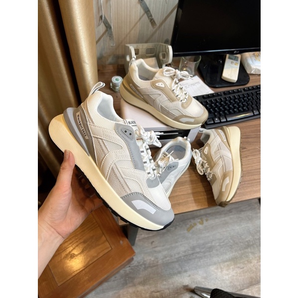 Giày thể thao nữ, sneaker nữ chất đẹp năng động phối viền trẻ trung phong cách