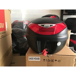 Thùng Givi E30T / E30RN dung tích 30 lit kèm đế MP60N và ốc gắn, hàng Givi chính hãng, bảo hành 2 năm