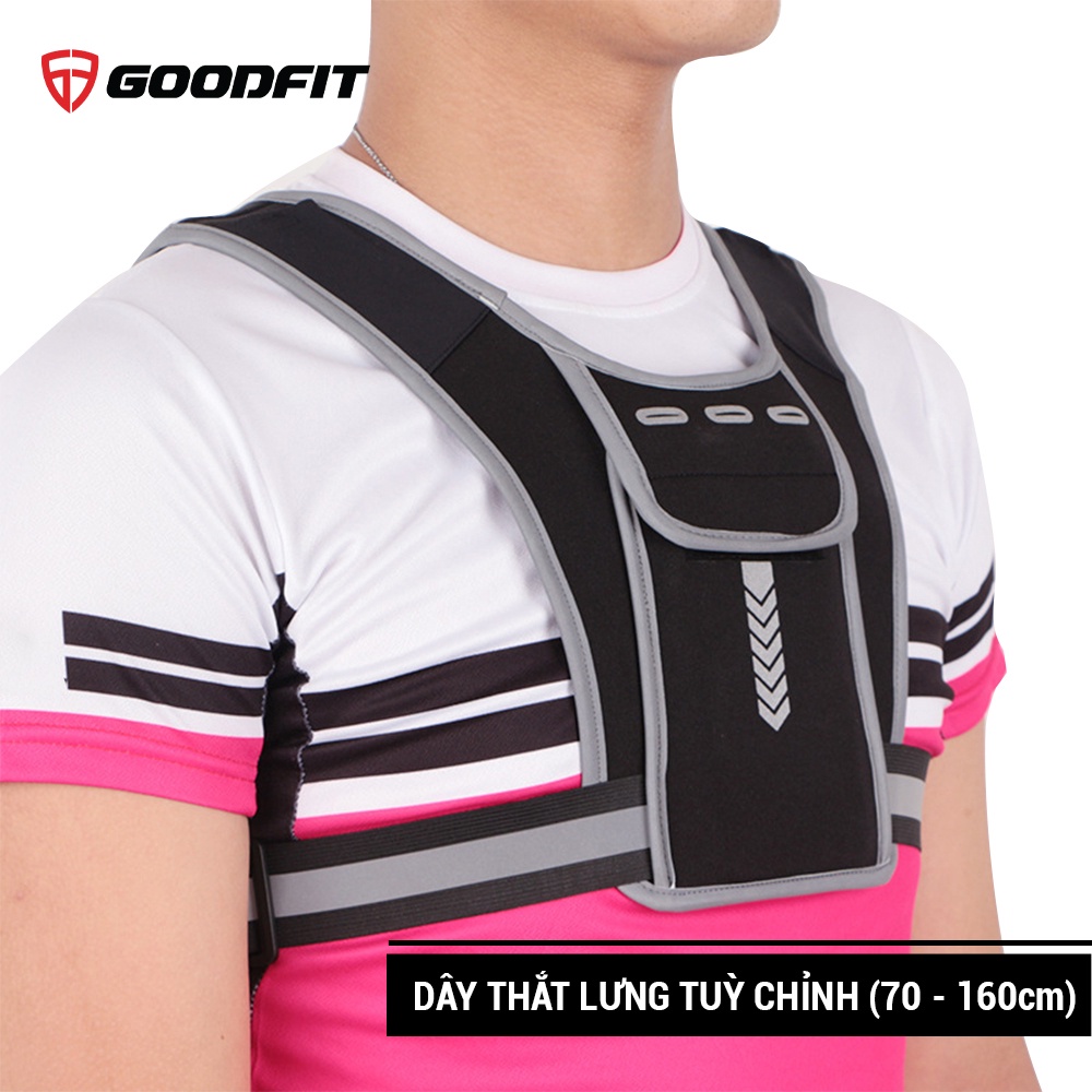 Vest nước chạy bộ mini, tối giản siêu gọn GoodFit GF302RV