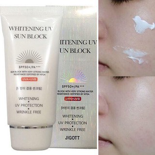 Kem chống nắng JIGOTT Whitening UV Sun Block Hàn QUỐC