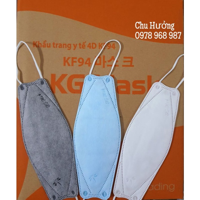 Khẩu trang KG Mask-KF94 xuất Hàn 1 Túi 6 Chiếc | BigBuy360 - bigbuy360.vn