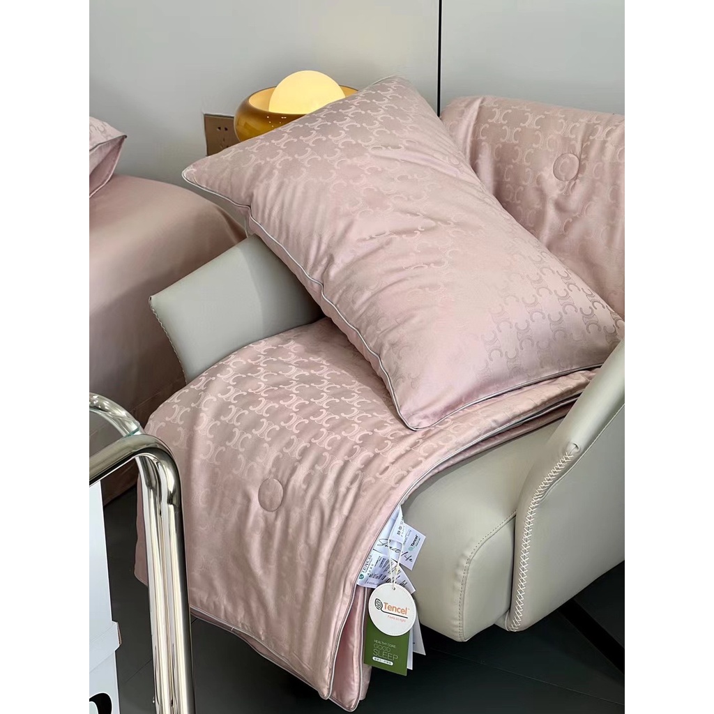 Chăn hè tencel 60s cao cấp-Chất liệu tencel mềm mại, mượt mát thoáng khí thấm hút mồ hôi tốt bảo vệ sức khỏe