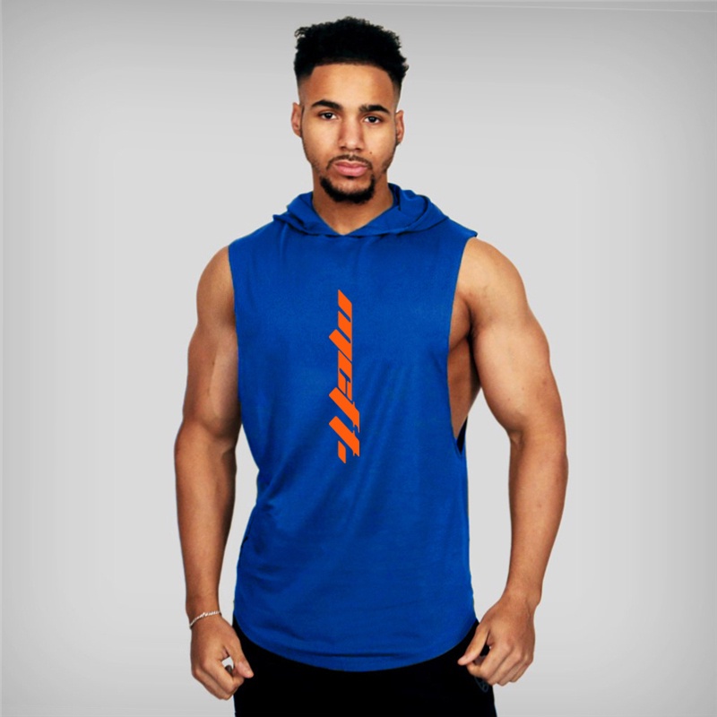 Áo Thun Ba Lỗ Có Mũ Trùm Thời Trang Dành Cho Nam