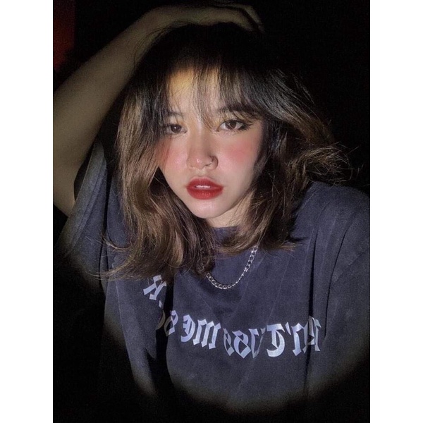 Áo thun tay lỡ chữ thái TC12