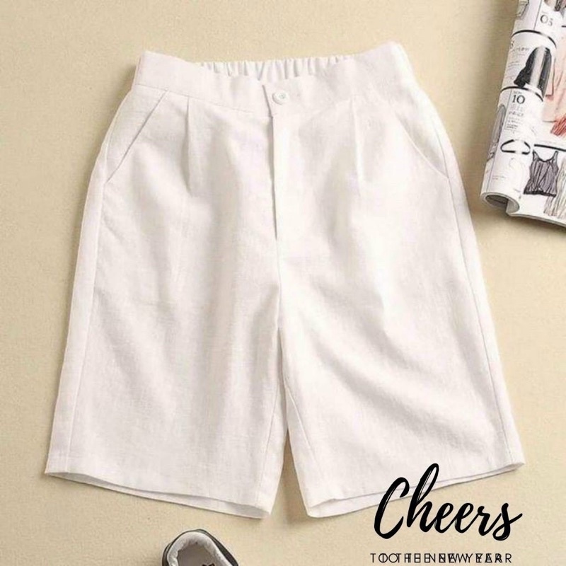 Quần ngố đũi ống rộng nữ cao cấp năng động | BigBuy360 - bigbuy360.vn