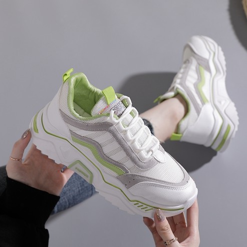 Giày thể thao nữ ULzzang bản mới , 😍Chất lượng cao thời trang thoáng khí Sneakers siêu nhẹ (K02)