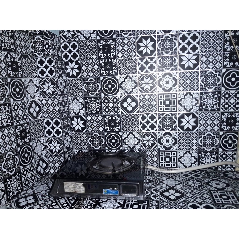 DECAL DÁN BẾP TRÁNG NHÔM CHỐNG NHIỆT CHỐNG DẦU MỠ