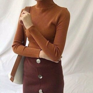 Áo len tăm cổ 3p đủ màu( hàng quảng châu )