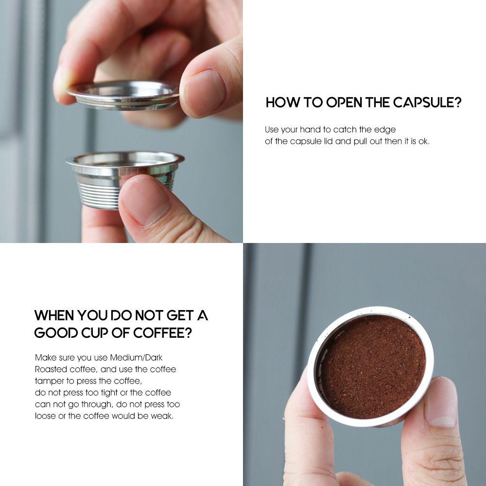 PISTA Giá Đỡ Muỗng Cà Phê Bằng Thép Không Gỉ Cho LAVAZZA A MODO MIO