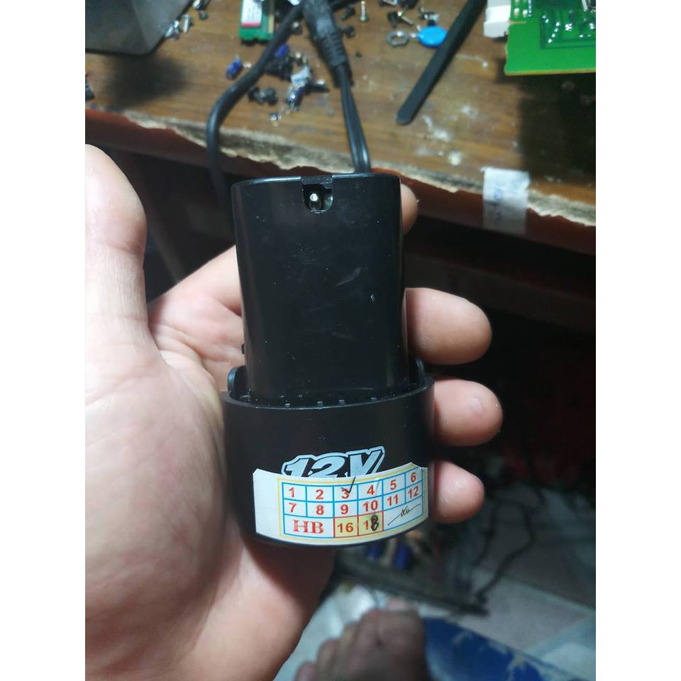 Pin máy khoan,bắn vit 12v