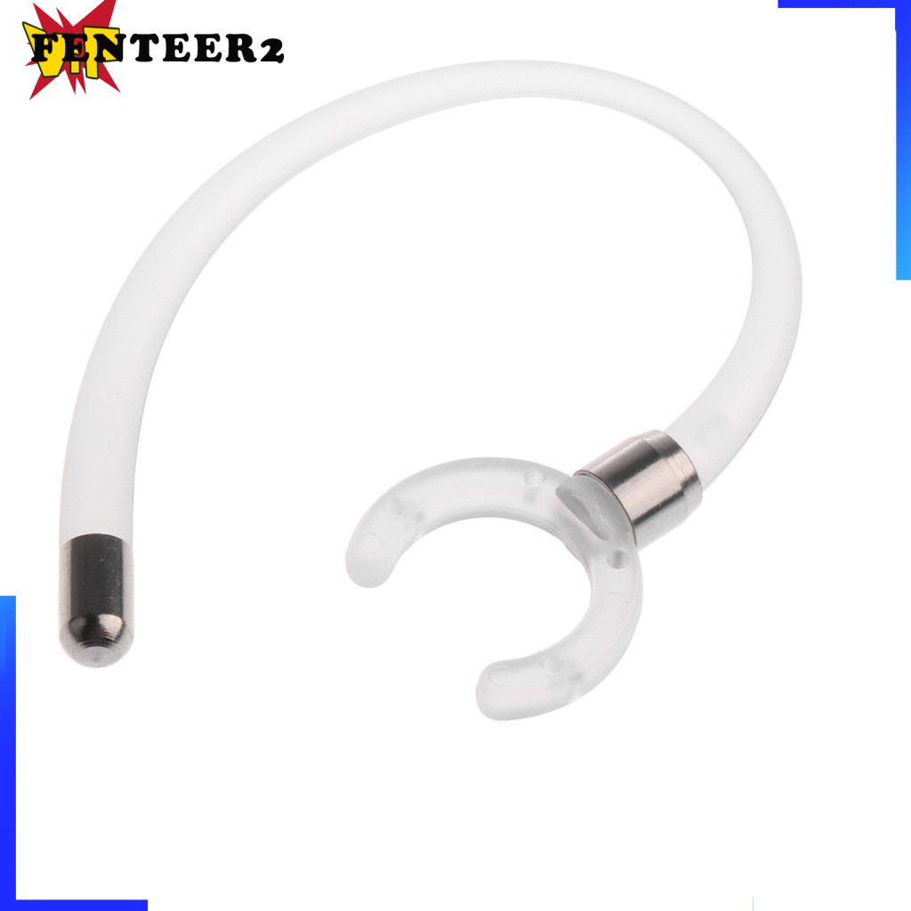 (Fenteer2 3c) Ear Hook Clip For Iphone Samsung Motorola Bluetooth Headphone 11mm A Black