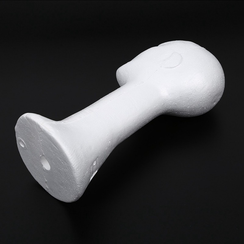 Đầu ma nơ canh nữ đội tóc giả 55 cm