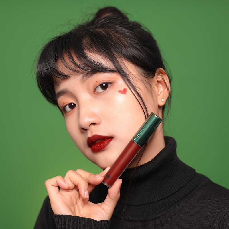 Son kem lì Bbia Last Velvet Lip Tint ASIA EDITION - A5 Hoian Brick (Đỏ gạch trầm pha nâu) 5g - Bbia Official Store | BigBuy360 - bigbuy360.vn