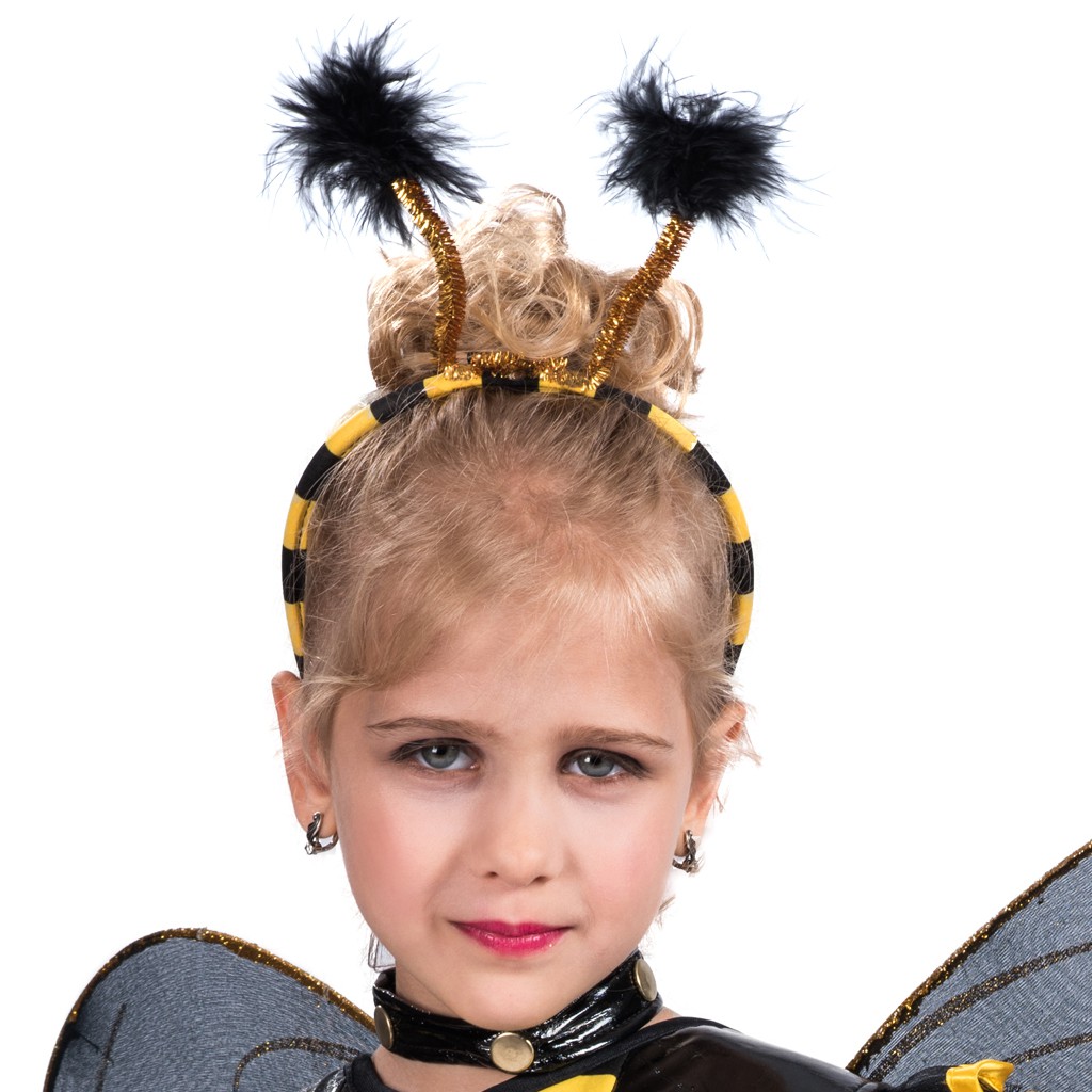[HÌNH THẬT] Đồ hóa trang trẻ em - Váy Ong đen ngắn | Black bee costume - Yay