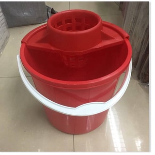Bộ xô giọ nhựa vắt chổi lau nhà dung tích 14l Song Long