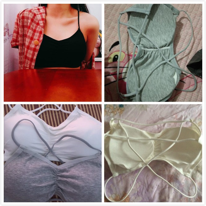 Women Sexy Tube Top Summer Student Casual Bra